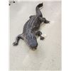 Image 1 : Big 10' American Alligator Full Body Taxidermy Mount