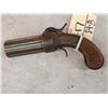Image 5 : 6 Shot Black Powder Pepper Box Pistol