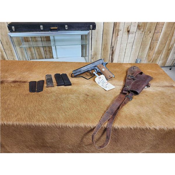 Colt Model Of 1911 U.S. Army. 45 Semi Auto Pistol Mfg 1913