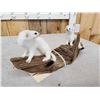 Image 3 : 2 Weasels Playing On Driftwood Taxidermy