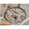 Image 12 : 48" Wagon Wheel Chandelier