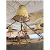Image 3 : 48" Wagon Wheel Chandelier