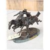 Image 4 : Frederick Remington Bronze Wounded Bunkie