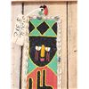 Image 2 : African Tribal Seed Beaded Sash Wall Hanging Artwork