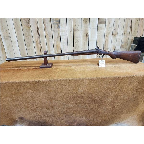 Antique Black Powder 12ga Double Barrel Shotgun