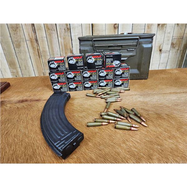314 Rounds Of 7.62x39 Ammunition