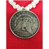 Image 12 : 3 Native American Style Silver Dollar Necklaces