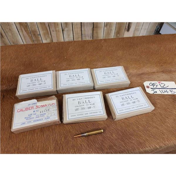 120 Rounds Of 30-06 Ammunition