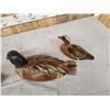 Image 8 : 4 Hand Carved Wooden Duck Decoys