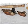 Image 9 : 4 Hand Carved Wooden Duck Decoys