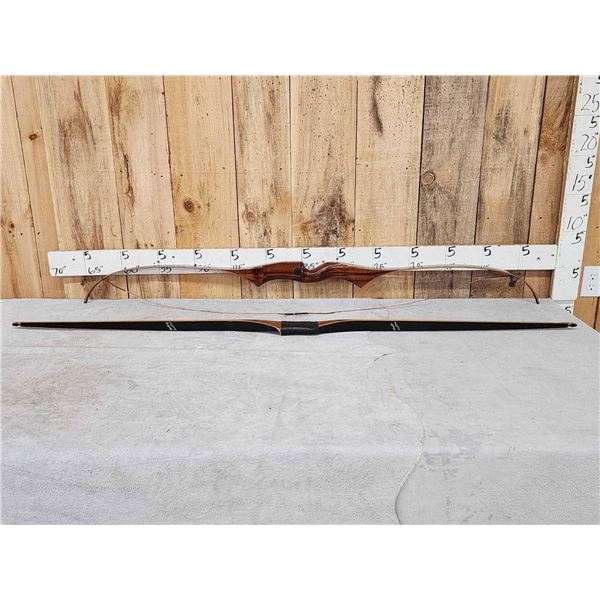 2 Vintage Archery Wooden Bows