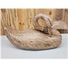 Image 1 : Hand Carved Wooden Swan Decoy