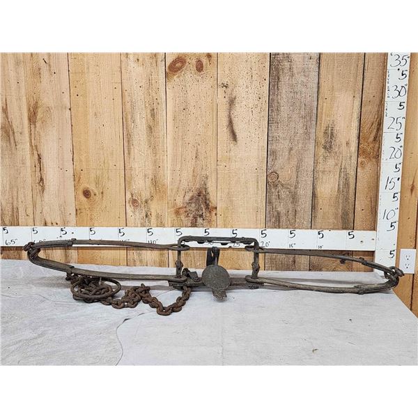 XL Hand Made Bear Trap