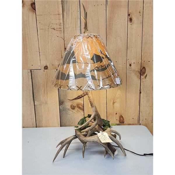 Whitetail Antler Table Lamp