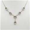 Image 3 : Sparkling Clear Quartz 4 Piece Jewelry Set