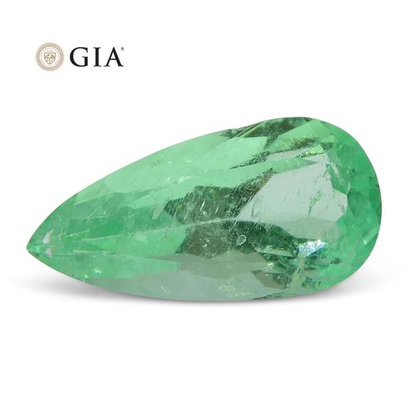 Impressive GIA Certified 1.47 Ct Natural Emerald
