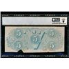 Image 2 : 1863 $5 T-60 Confederate PCGS 30