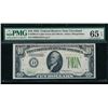 1934 $10 Cleveland FRN PMG 65EPQ