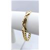 Image 3 : Sharp 24.5 Gram 14 Kt Gold Plate Curb Link Bracelet