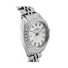 Image 3 : Rolex Ladies Stainless Steel Diamond Bezel Date Watch