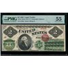 Image 1 : 1862 $2 Legal Tender Note PMG 55