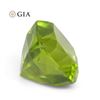 Image 2 : Huge Rare 10.5 Ct GIA Certified Natural Peridot