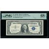 Image 1 : 1957B $1 Silver Certificate PMG 68EPQ