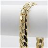 Image 4 : Huge 47.2 Gram 14 Kt Gold Plated Cuban Link Bracelet