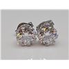 Image 1 : Sparkling 5.25  Ctw VVs1 F-G Lab Simulated Diamond Earrings