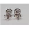 Image 4 : Sparkling 5.25  Ctw VVs1 F-G Lab Simulated Diamond Earrings