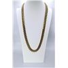 Image 1 : Huge Limited 297.5 Grams MLB 14 Kt Gold Plated Curb Link Necklace