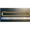 Image 5 : Huge Limited 297.5 Grams MLB 14 Kt Gold Plated Curb Link Necklace