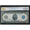1914 $5 New York FRN PCGS 64PPQ