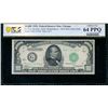 1934 $1000 Chicago FRN PCGS 64PPQ