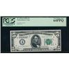 1928A $5 Cleveland FRN PCGS 64PPQ