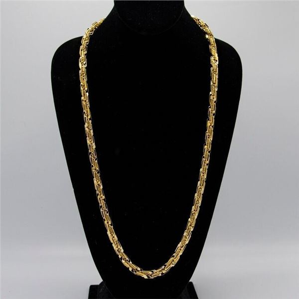 Huge 101 Gram 14 Kt Gold Plated Rope Chain