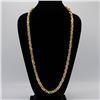 Image 1 : Huge 101 Gram 14 Kt Gold Plated Rope Chain