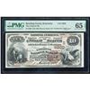 Image 1 : 1882 $10 Bowling Green KY National PMG 65EPQ