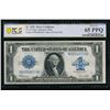Image 1 : 1923 $1 Silver Certificate PCGS 65PPQ