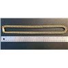 Image 5 : Huge Limited 226 Grams MLB 14 Kt Gold Plated Curb Link Necklace