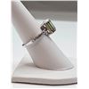 Image 6 : Sparkling 4.5ct VVs1 Deep Emerald Green Fire Moissanite Ring