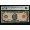1914 $50 Red Seal FRN PMG 15