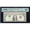 Image 1 : 1995 $1 Error STAR New York FRN PMG 65EPQ