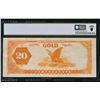 Image 2 : 1882 $20 Gold Certificate PCGS 40