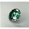 Image 4 : 10.63ct VVs1 Deep Emerald Green Moissanite Solitaire