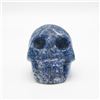 Natural Blue Lapis Lazuli Hand Carved Skull