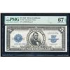 1923 $5 Lincoln Silver Certificate PMG 67EPQ