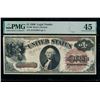 Image 1 : 1880 $1 Legal Tender Note PMG 45