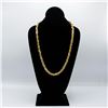 Image 1 : Huge 101 Gram 14 Kt Gold Plated Rope Chain