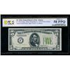 Image 1 : 1934 $5 Atlanta FRN PCGS 58PPQ